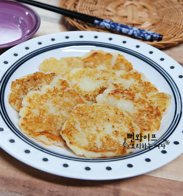 Crispy Gamja Jeon (Potato Pancake) Without Flour — finished dish