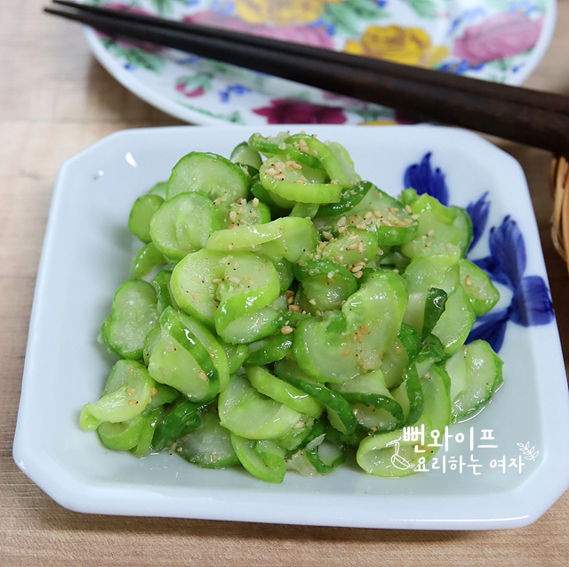 Crisp and Clean Oi Bokkeum (Stir-Fried Cucumber) — finished dish