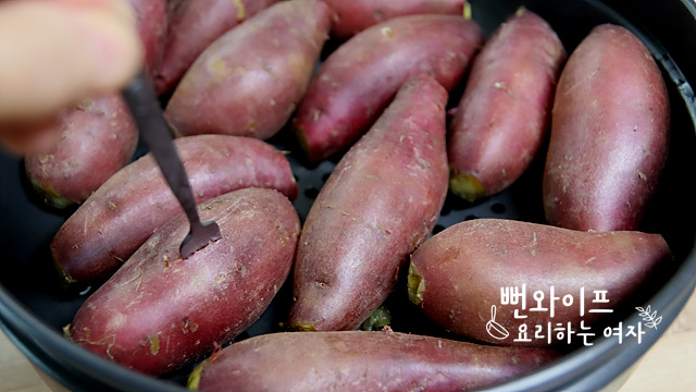 고구마 찌는 법 시간 사진